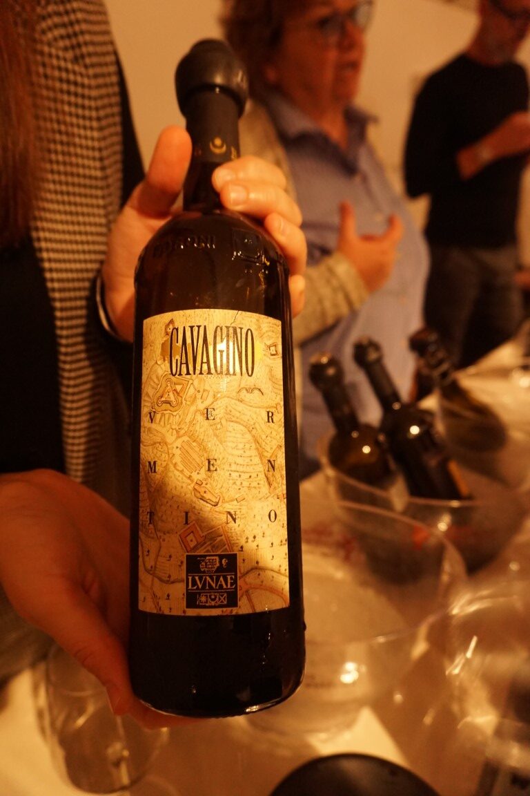 Vermentino Cavagnino cantina Lunae