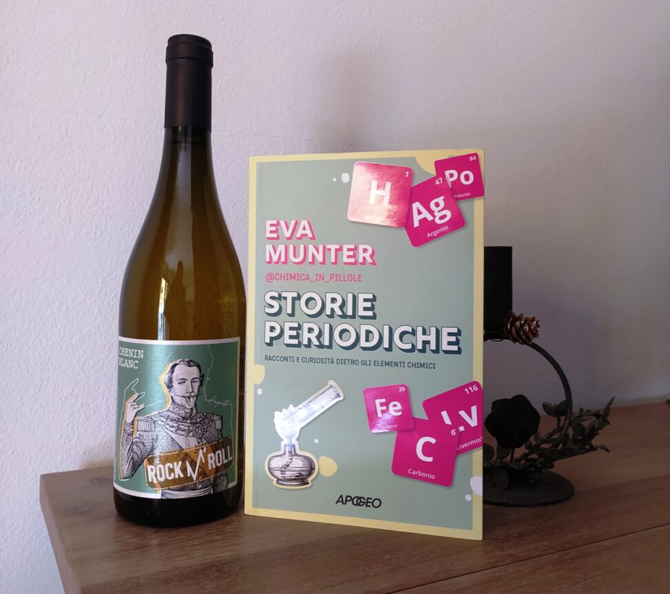 Storie periodiche di Eva Munter e Chenin blanc di Château de la Mulonnière